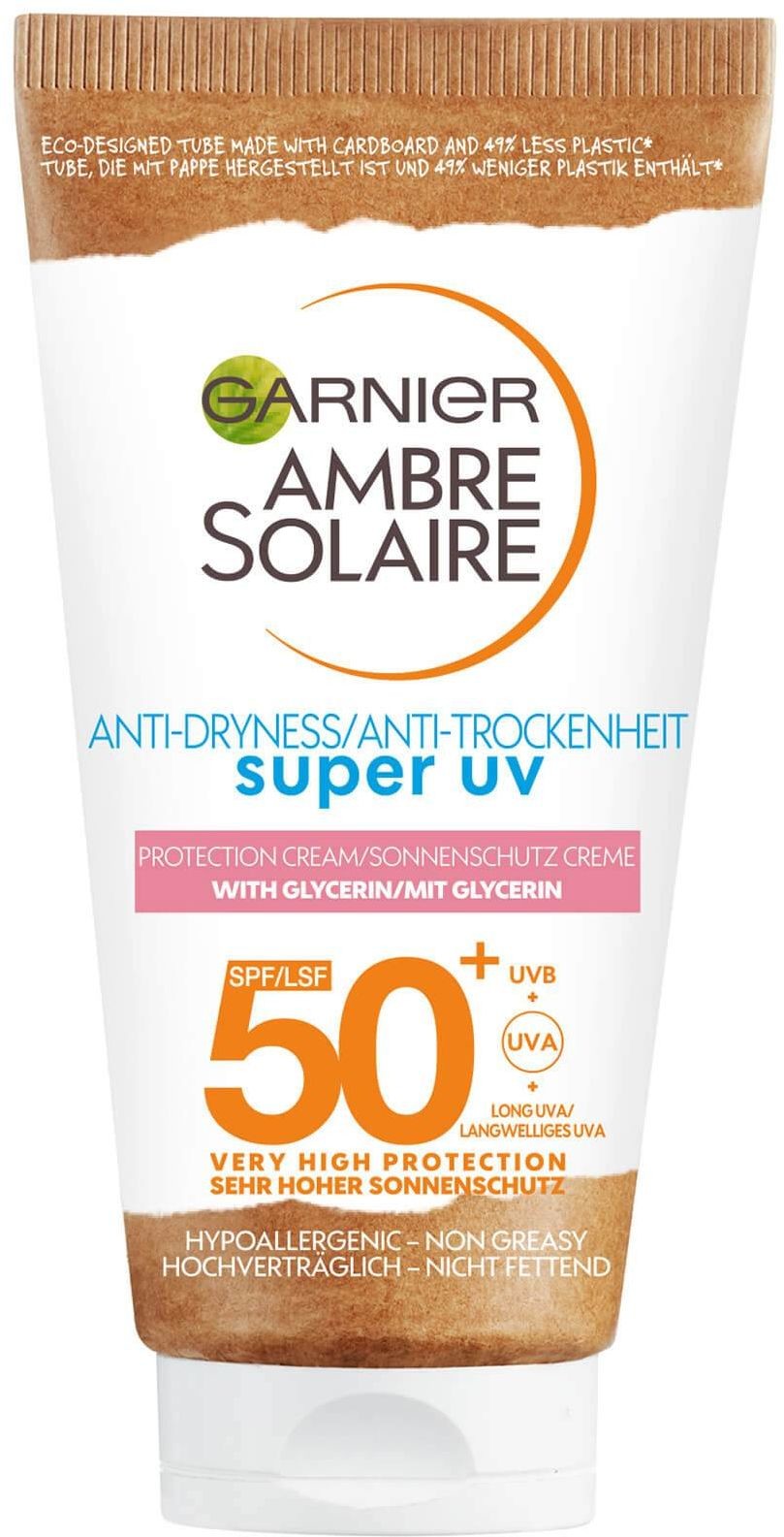 Garnier Ambre Solaire Krem Ochronny do Twarzy SPF50 50ml GAR-6451