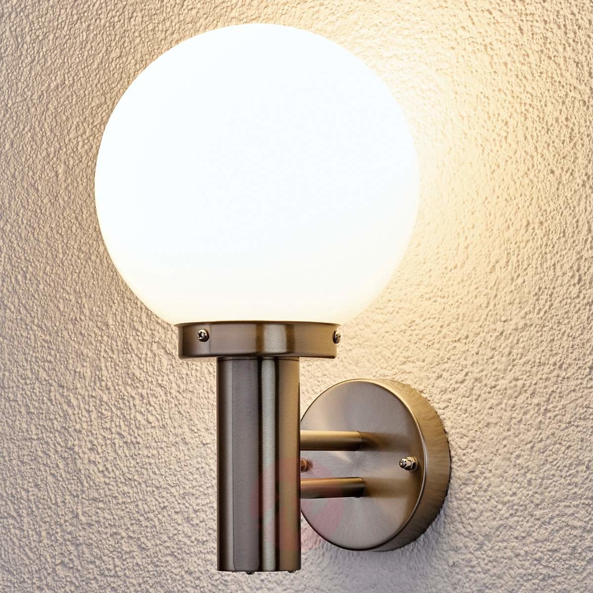 Lampenwelt Lampa zewnętrzna NADA ze stali szlachetnej