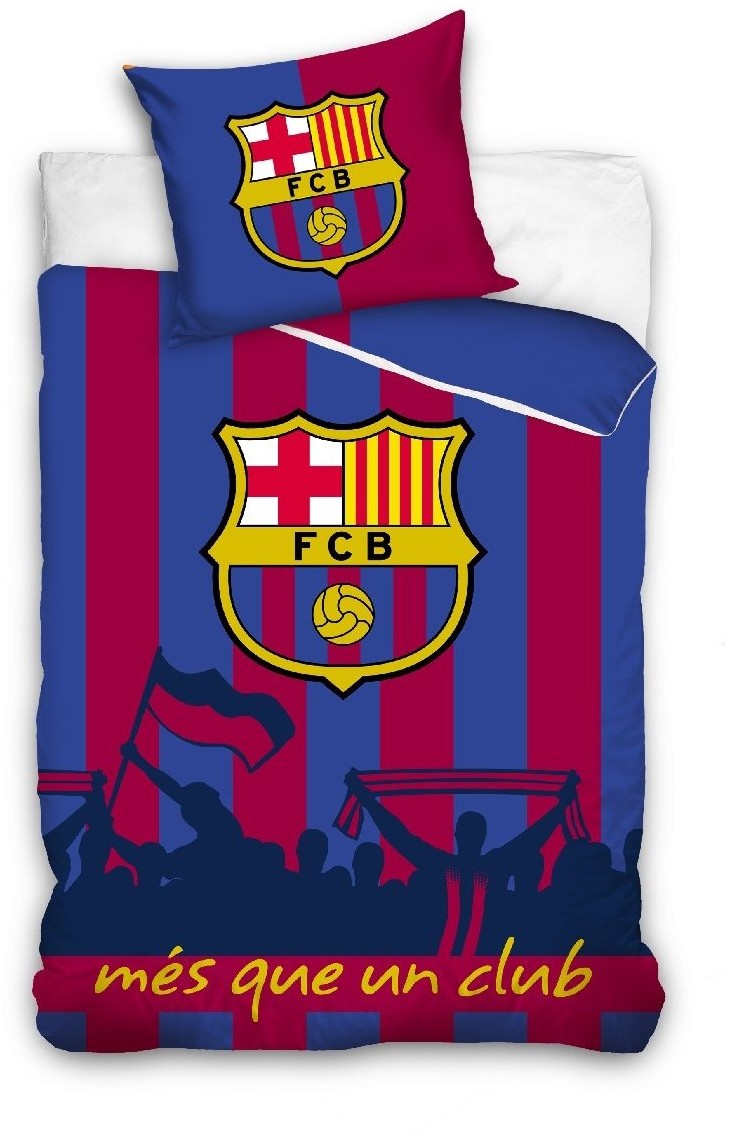Carbotex FC Barcelona, Pościel dziecięca, 160x200 cm