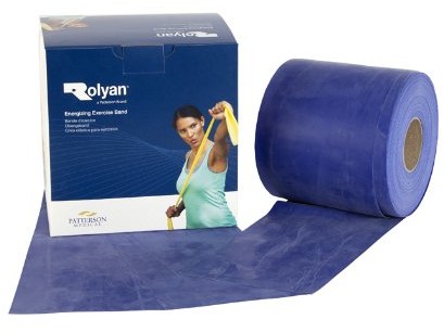 Patterson Medical rolyan taśma gimnastyczne, zawierają lateksu, niebieski, 50°m 091339027