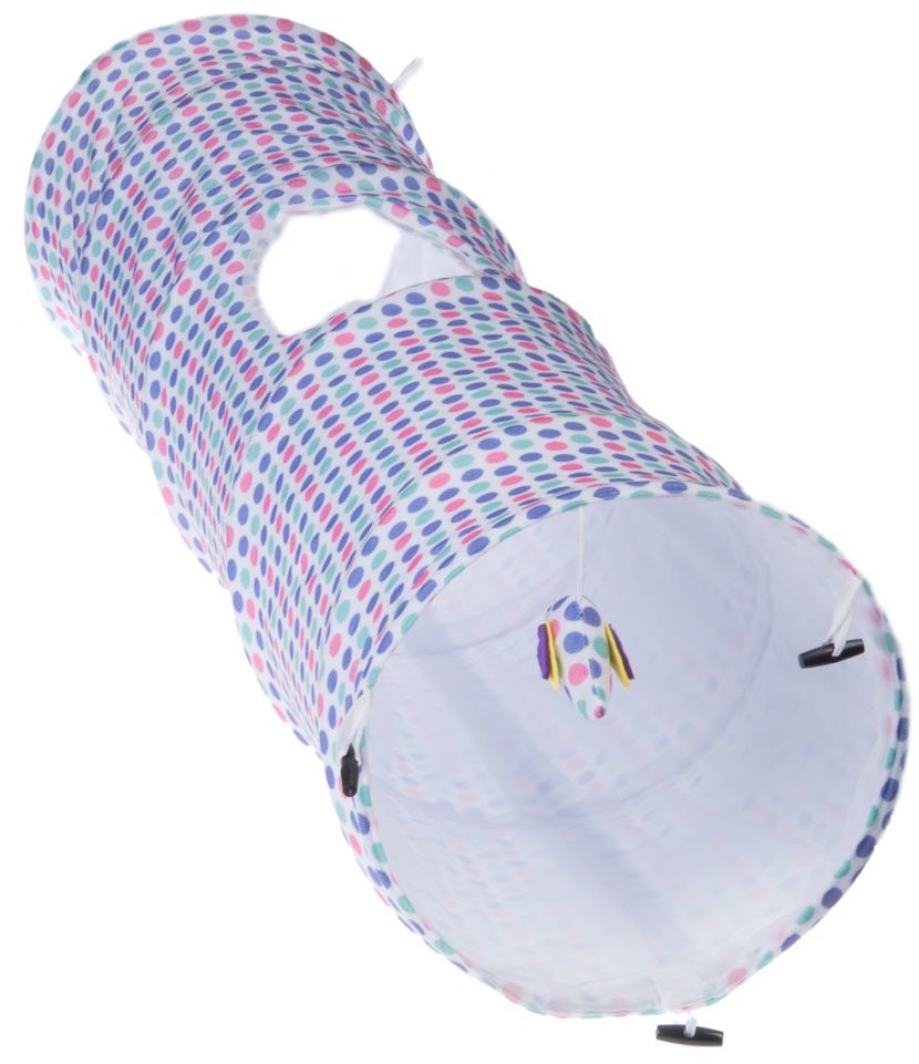 Zooplus Exclusive Tunel dla kotów Dottie dł x 100 x 25 cm