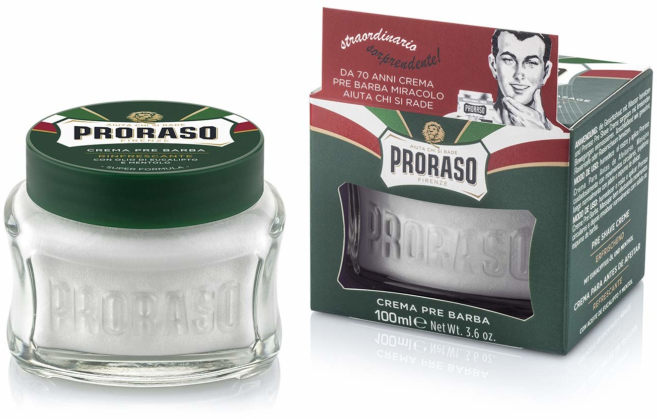 PRORASO Krem przed goleniem, Odświeżający i Tonizujący, 100 ml