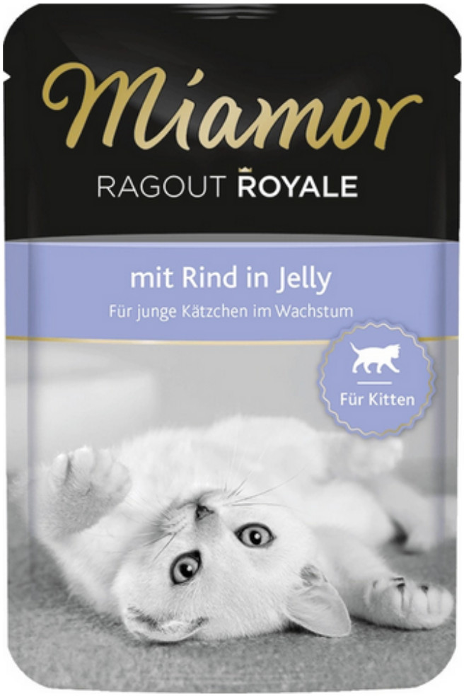 Miamor Ragout Royale Kitten wołowina 100g