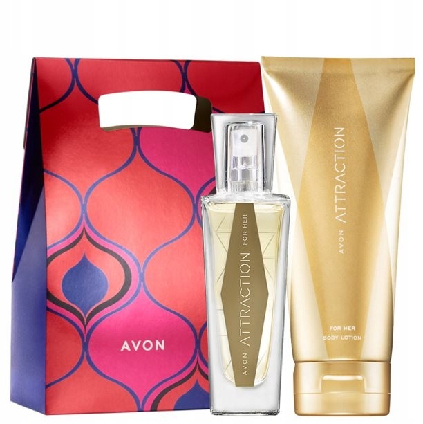 AVON Zestaw prezentowy Attraction dla Niej Torebka