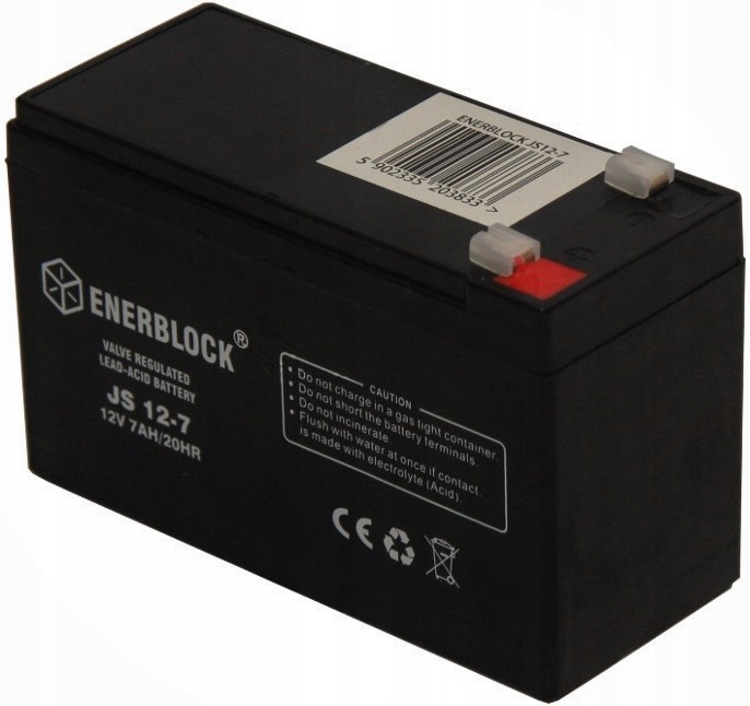 Akumulator ENERBLOCK12V 7AH JS12-7