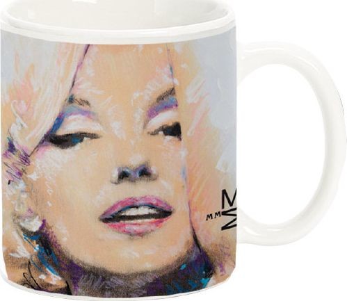 NoName kubek Marilyn Monroe 470 ml ceramiczny biały twm_951361