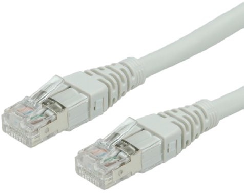 Rotronic ROLINE S/FTP-(PiMF-) Patch Cable Kat.6 A, szary 7611990177196
