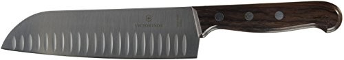 Victorinox nóż kuchenny Santoku palisander uchwytu nożach ze żłobionym wolne od rdzy, 6.8520.17 VIC-41527