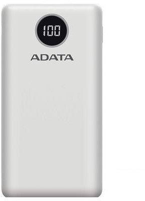 Adata Powerbank P20000QCD White AP20000QCD-DGT-CWH