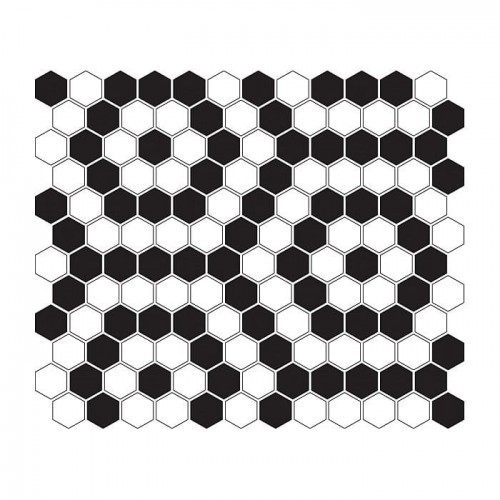 Dunin Mozaika Mini Hexagon B&W Nano
