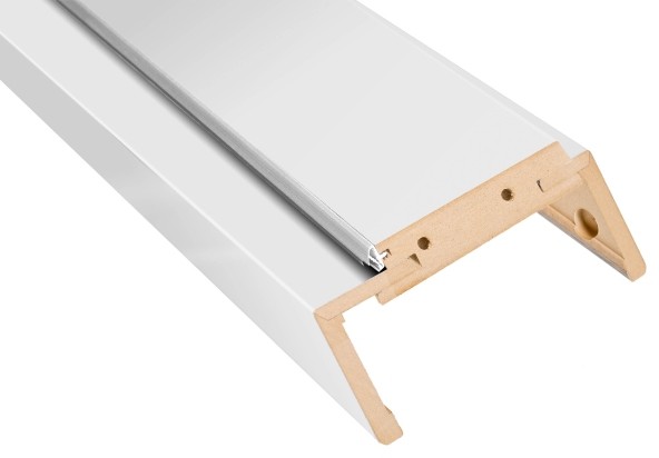 Belka ościeżnicy regulowana 95-115 mm 80 cm kredowobiała REBPBI000071