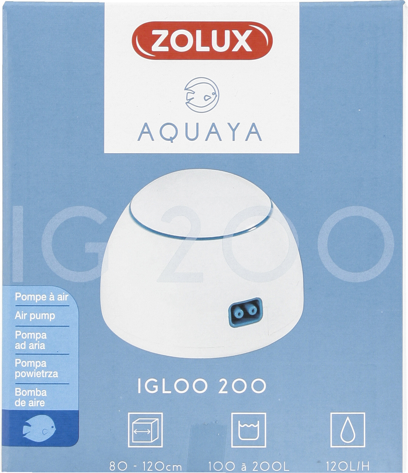 Zolux AQUAYA Igloo 200 kol biały 320752