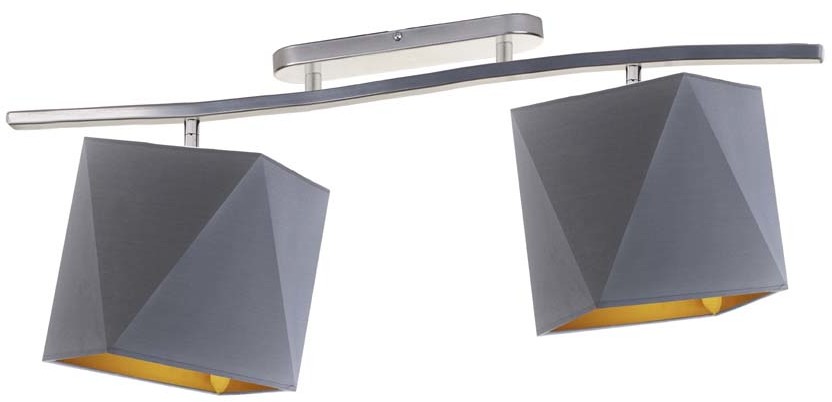 LYSNE Przysufitowa lampa biurowa CORONA GOLD 15581/33