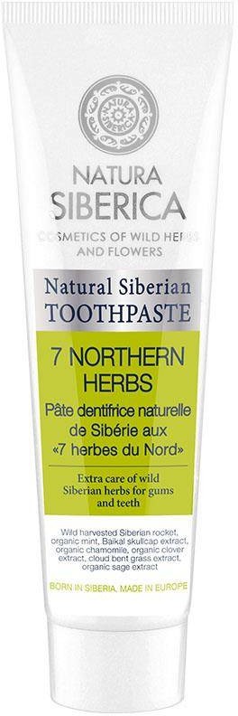 Natura Siberica Natural Siberian Toothpaste naturalna ziołowa pasta do zębów 7 Northern Herbs 100g 99998-uniw