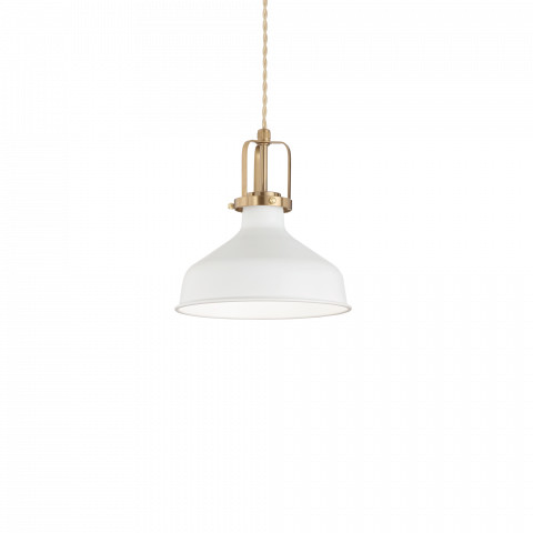 Ideal Lux Lampa wisząca Eris 238104 klasyczna oprawa w kolorze białym 238104