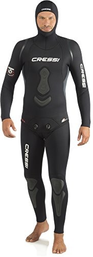 Cressi kompletny garnitur dla apnea w Soft neoprenu do nurkowania dostępne 7 MM, czarny, M/3 LE450303