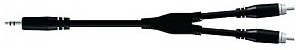 PROEL BULK540LU3 Kabel stereo mini jack - 2x RCA 3m BULK540LU3