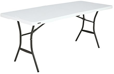 Lifetime tworzywo sztuczne stół składany, pchlim targu na stół, stół kempingowy stół Premium//Wymiary: 183 x 70 x 74 cm LM80642