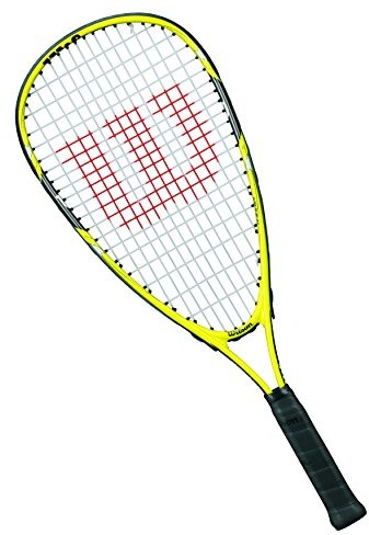 Wilson rakietki rakieta do squasha, dziewczęcy/chłopięcy, chłopiec graczy, Ripper Junior, wrt91 3000, żółty/czarny WRT913000