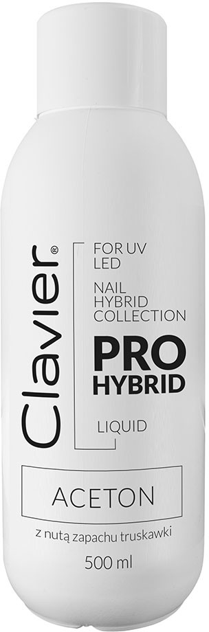 Aceton Do Usuwania Hybryd Clavier 500 ML