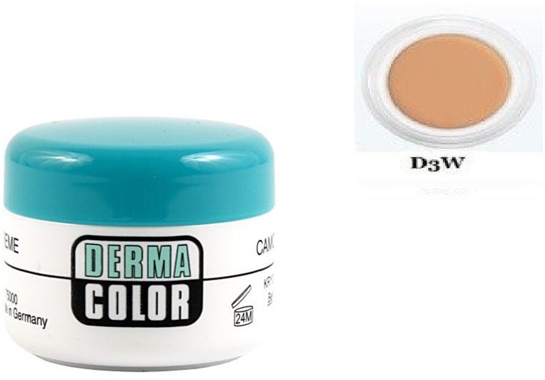 KRYOLAN Camouflage Creme kamuflaż w kremie D3W 4g