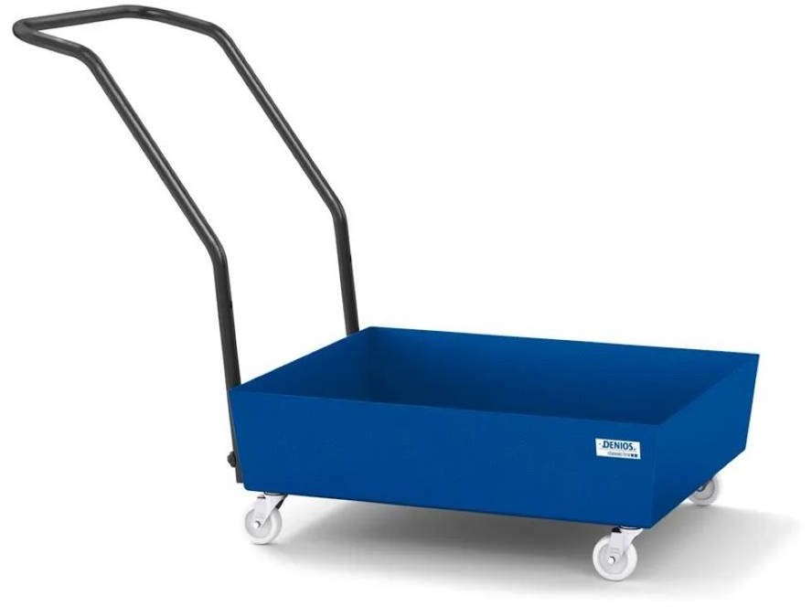 722 DENTA Mobilna wanna wychwytowa ze stali na 1 beczkę 60 l lakierowana bez kraty 72279454 79454-uniw