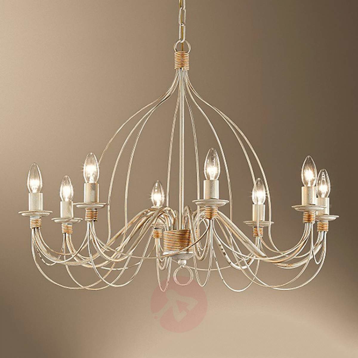 Kögl yrandol FILO, 8-punktowy, biały antyk