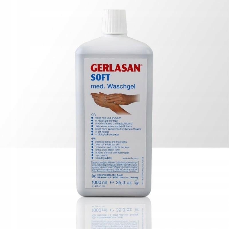 Gehwol Gerlasan soft Żel do mycia rąk 1000ml