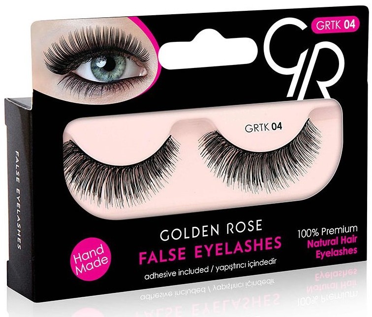 Golden Rose False Eyelashes Rzęsy w Paskach 04 K-GTK-04