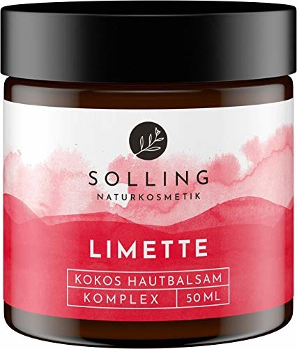 Ölmühle Solling Solling naturalny kosmetyk, limonka, kokos, balsam do skóry, 50 ml, wegański, bez dodatków, ekologiczny, naturalny organiczny kosmetyk