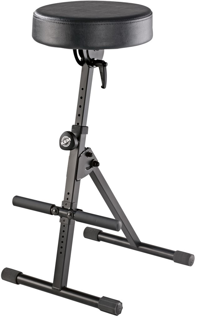 Konig & Meyer 14061 Pneumatic Stool Black Imitation Leather