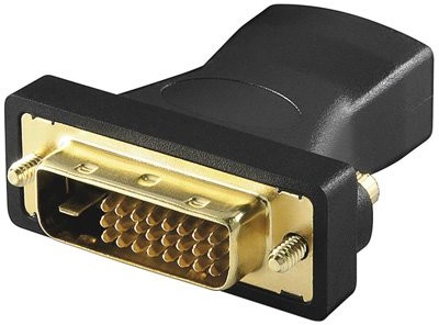 Alcasa HDMI - DVI F/M przej$44ciówka HDMI-DVIG