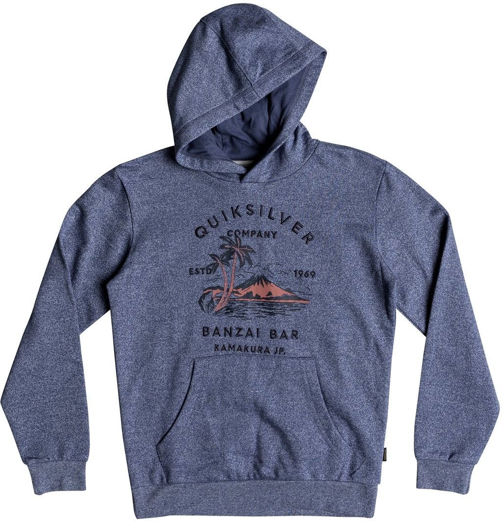 Quiksilver bluza ęca BANZAI BAR HOOD YOUTH Bijou Blue BNG0
