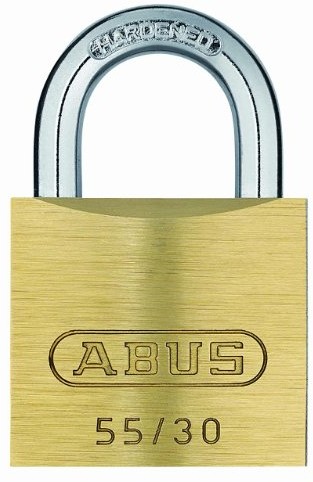 Abus 55/30 30 mm Mosiężna kłódka z mosiądzu 5301 ABUKA02862