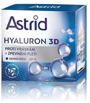 Astrid Przeciwzmarszczkowy Zpevňující krem przeciwzmarszczkowy z 10 Hyaluron 3D 50 ml