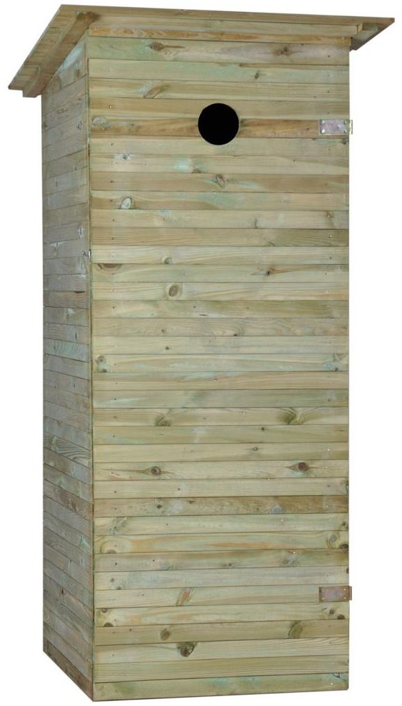 SOBEX Toaleta WC drewniana 80x90 cm wychodek Sobex