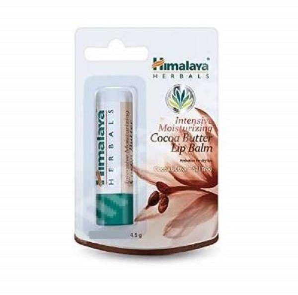 Himalaya Herbals Intensive Moisturizing Lip Balm intensywnie nawilżający balsam do ust Masło kakaowe 4,5g