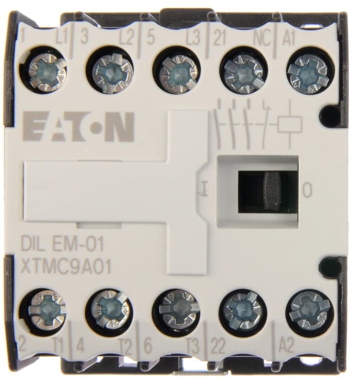 Eaton Stycznik mocy 9A 3P 24V AC 0Z 1R DILEM-01(24V50/60HZ) 020402