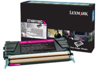 Lexmark Toner Lexmark magenta | zwrotny | 10 000 str | X748de / X748dte X748H1MG