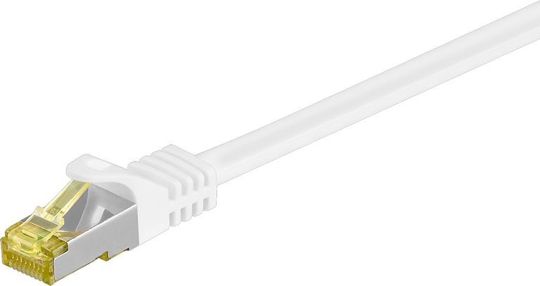 MicroConnect RJ-45/RJ-45 kat.7 S/FTP Biały 15m SFTP715W