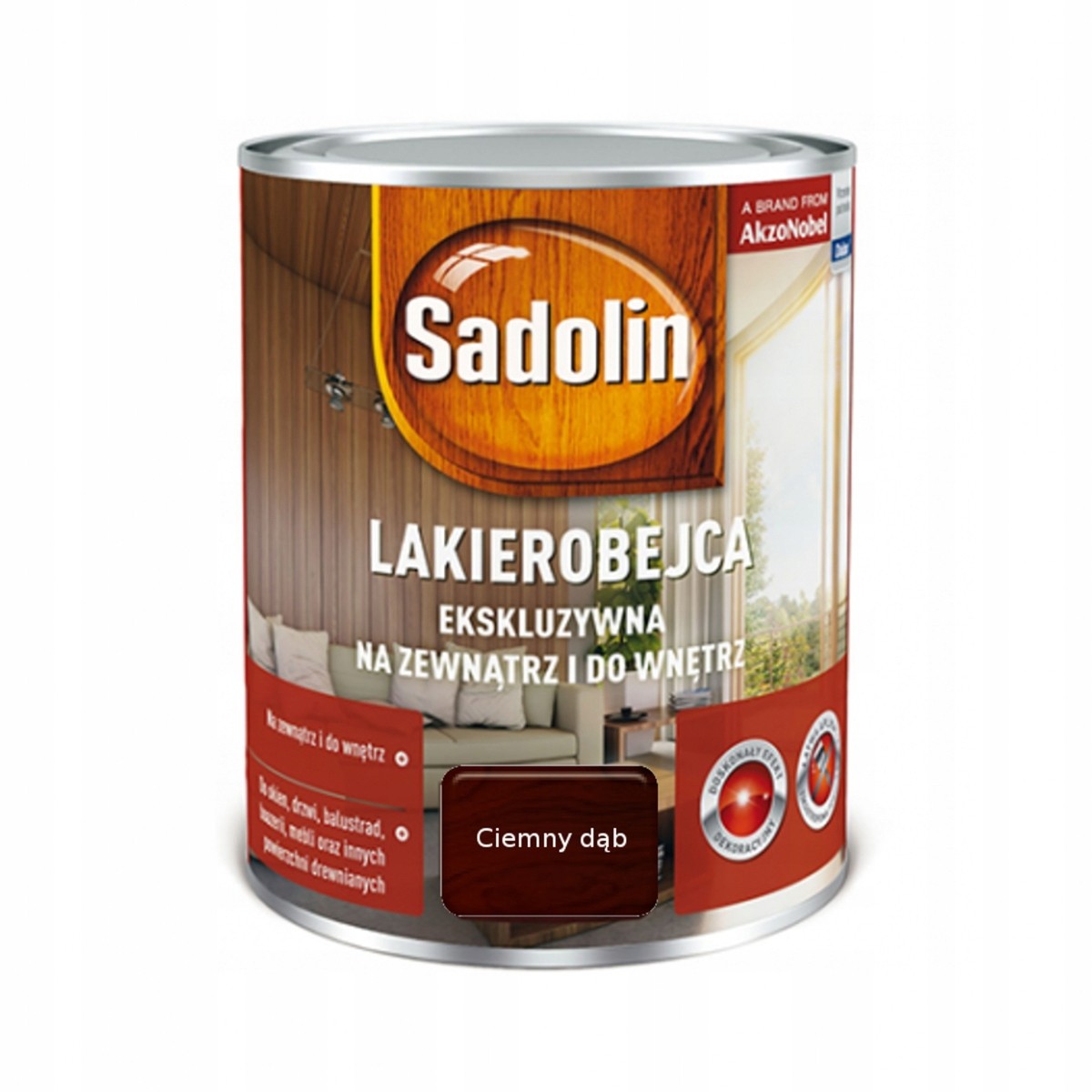 Sadolin Ekskluzywna lakierobejca 2,5L Dąb Ciemny d