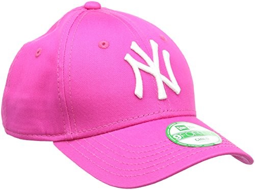 New Era czapka z daszkiem dziewczęca, różowy, jeden rozmiar 10877284-Pink
