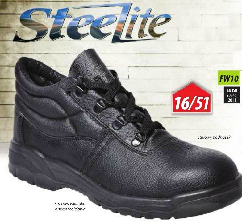 Portwest FW10 Buty robocze trzewiki z podnoskiem - 35-51.