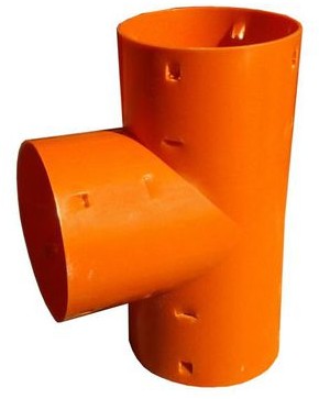 AGRO-DREN Trójnik drenarski TD 100 x 100 / 90 AGRO-DREN