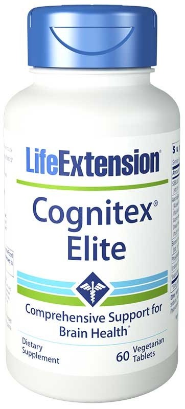 Life Extension Cognitex Elite, 60 tabl. 02396EU