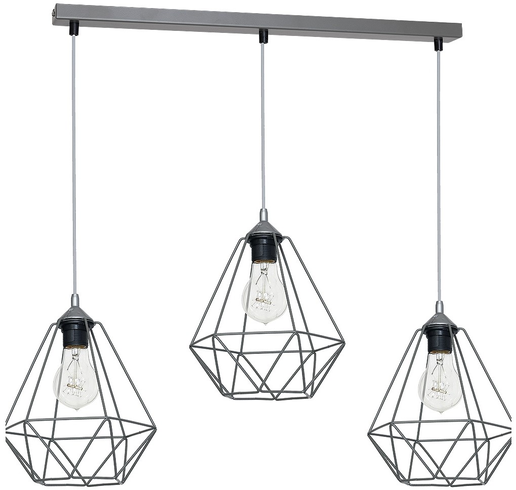 Decoland Lampa wisząca BASKET 3xE27/60W/230V (7217)
