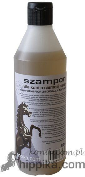 Hippika com Szampon dla koni o ciemnej sierści 500ml - COM 001846