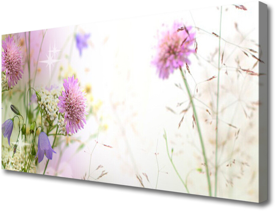PL Tulup Obraz na Płótnie Kwiaty Roślina Natura 125x50cm