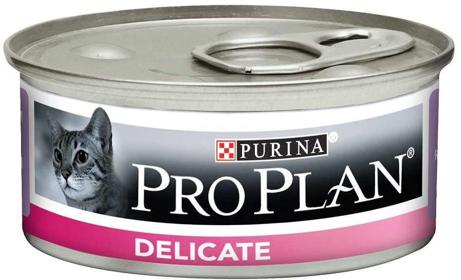 Pro Plan Cat Delicate 24 x 85 g Indyk