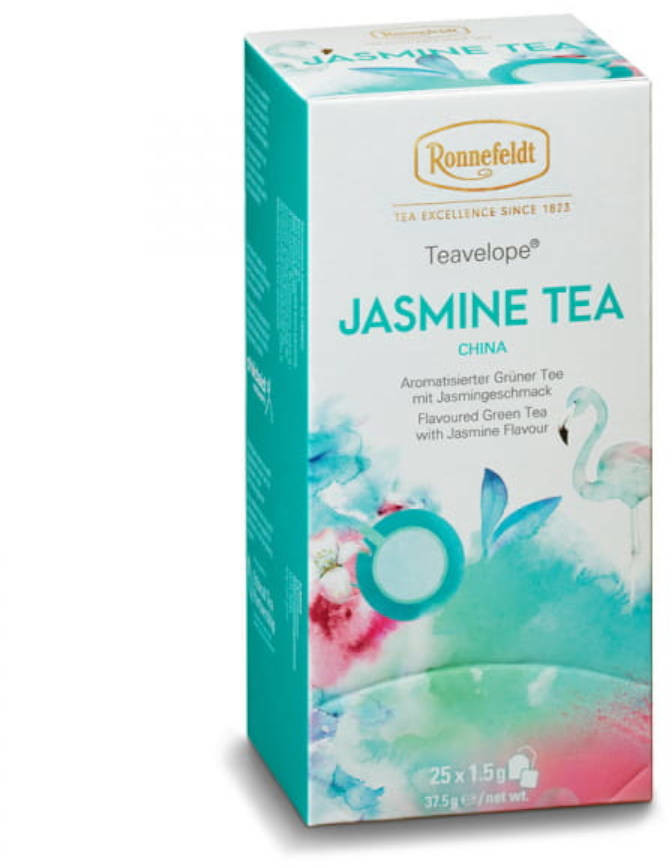 Ronnefeldt Herbata zielona JASMINE TEA w saszetkach HR.JT(TV)